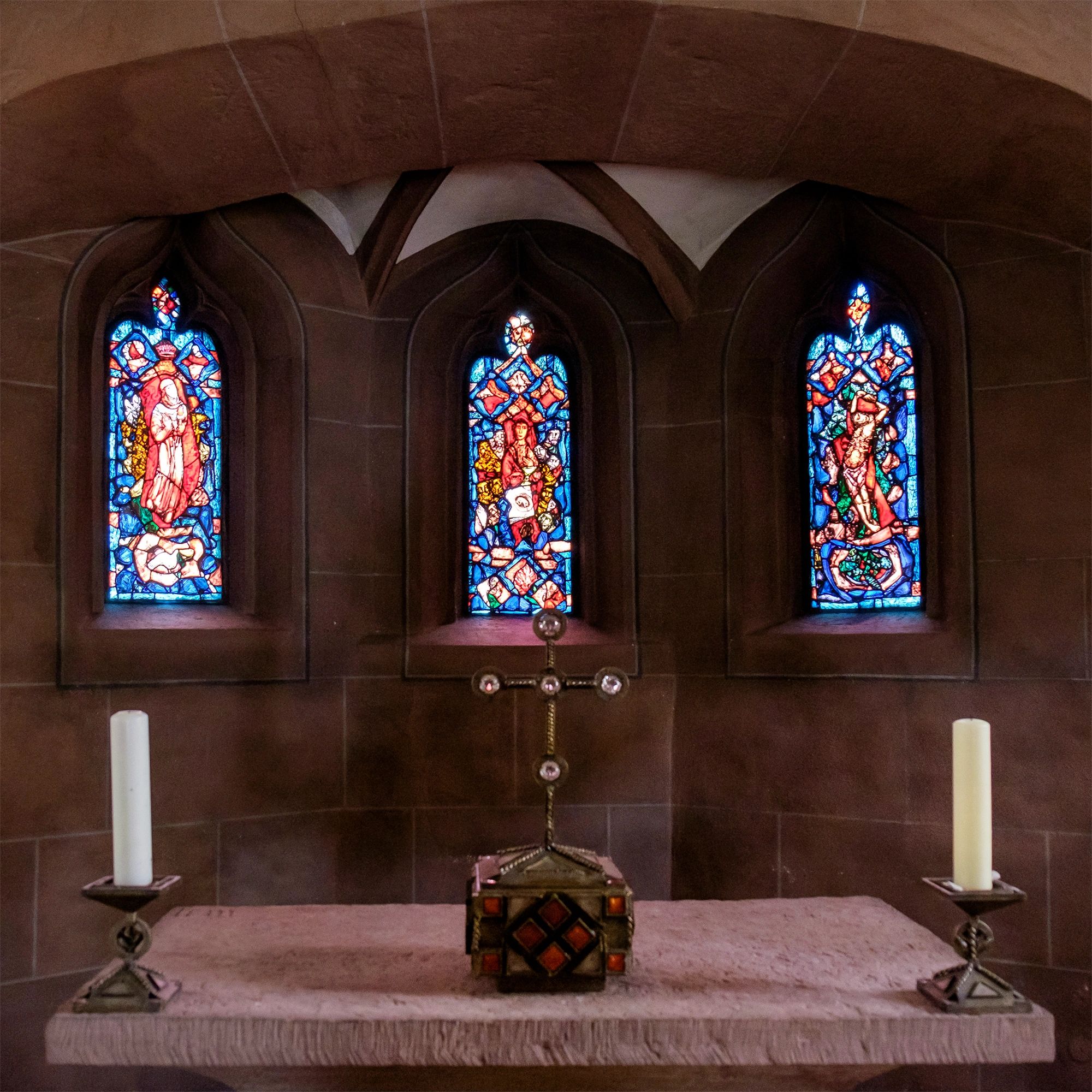 Historic church architectural detail